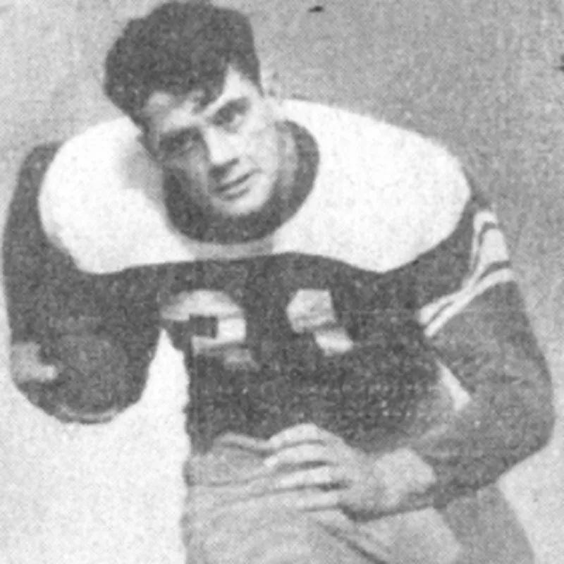Ken Hall carrying ball