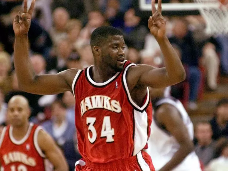 Atlanta Hawks guard Isaiah Rider