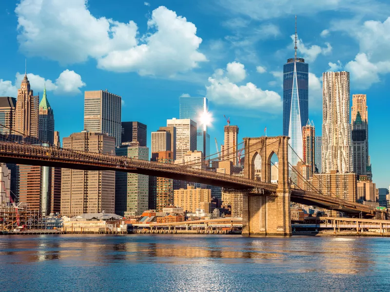 Skyline of downtown New York