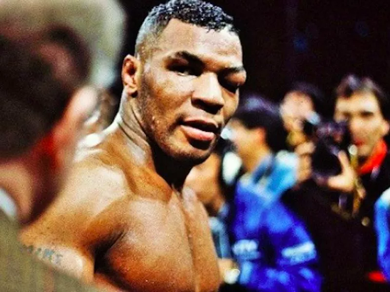 Aftermath of Mike Tyson getting knocked out