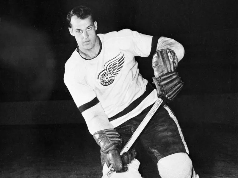 Gordie Howe in the prime of his career