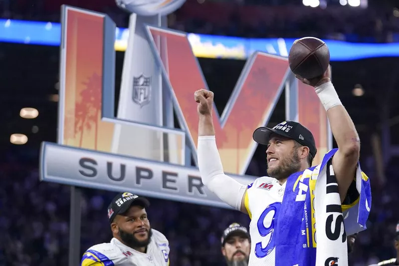 Matthew Stafford wins Super Bowl LVI