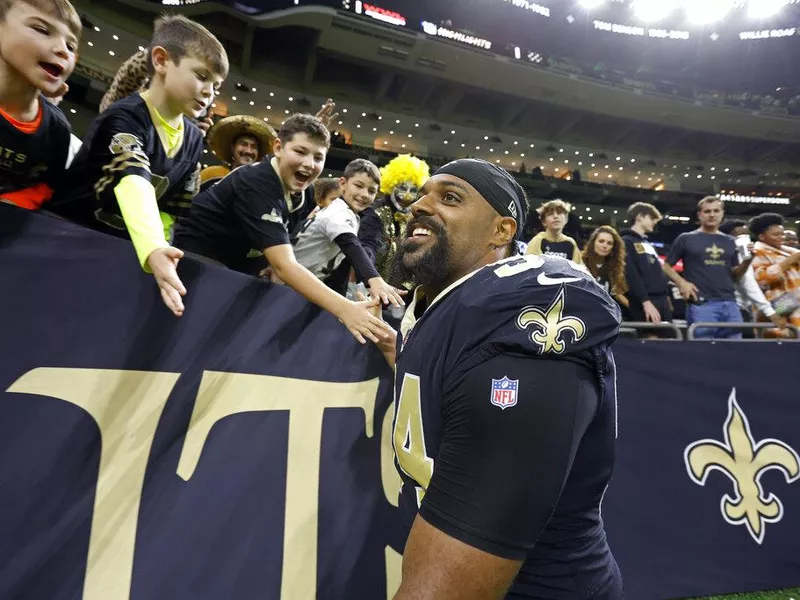 New Orleans Saints defensive end Cameron Jordan