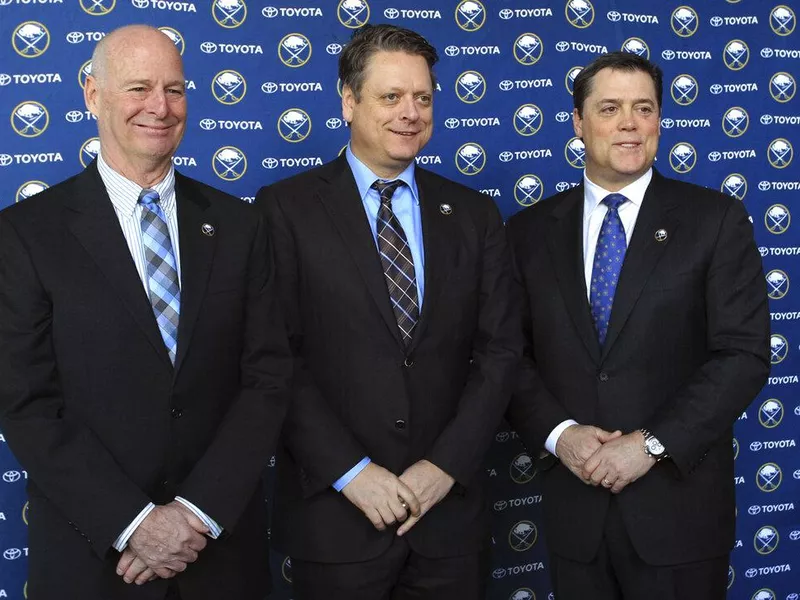 Craig Patrick, Tim Murray, Pat LaFontaine