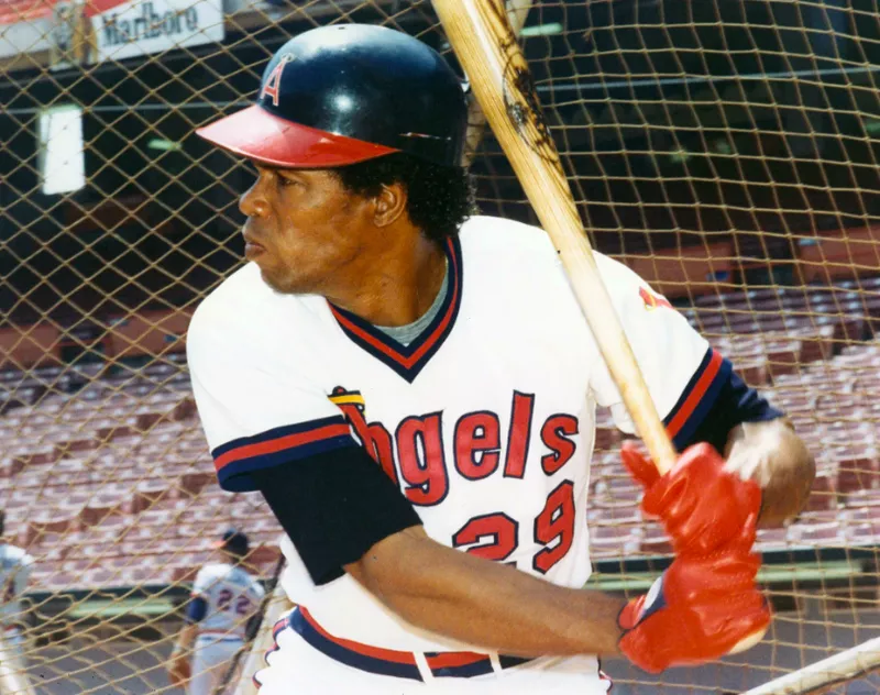 Rod Carew at bat