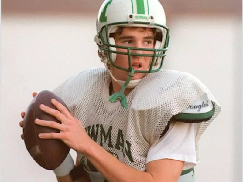 Eli Manning at Isidore Newman School