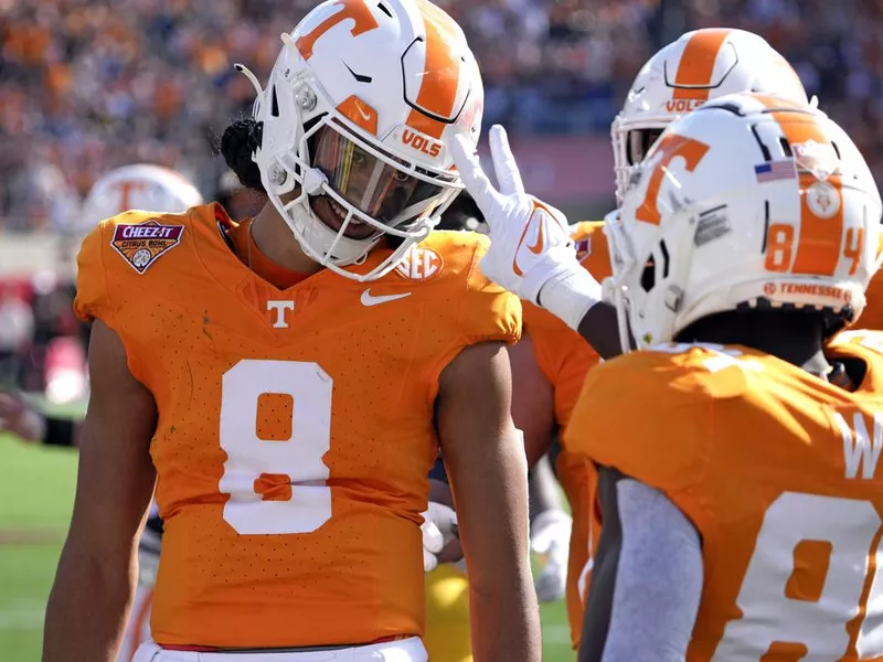 Tennessee quarterback Nico Iamaleava