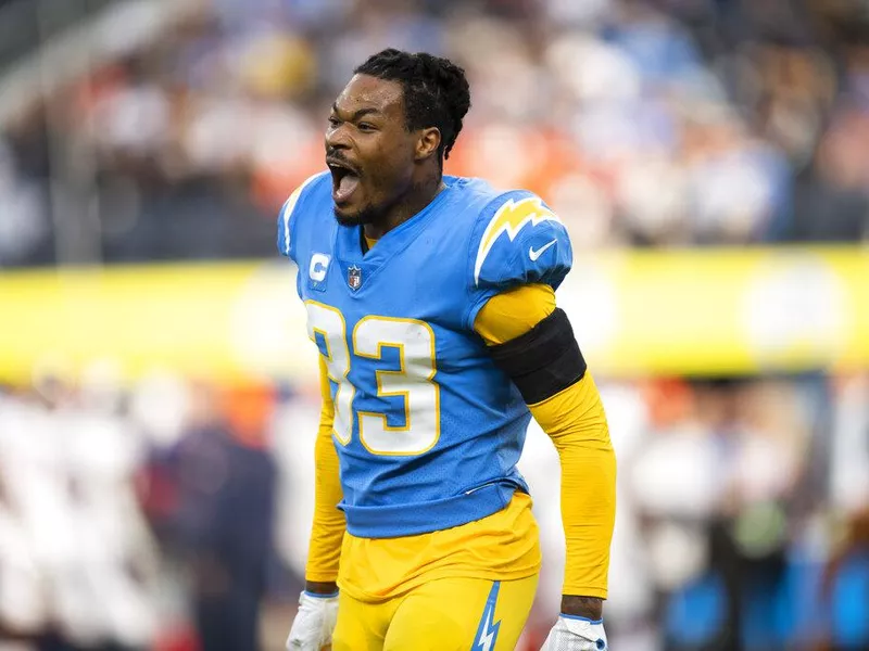 Los Angeles Chargers safety Derwin James