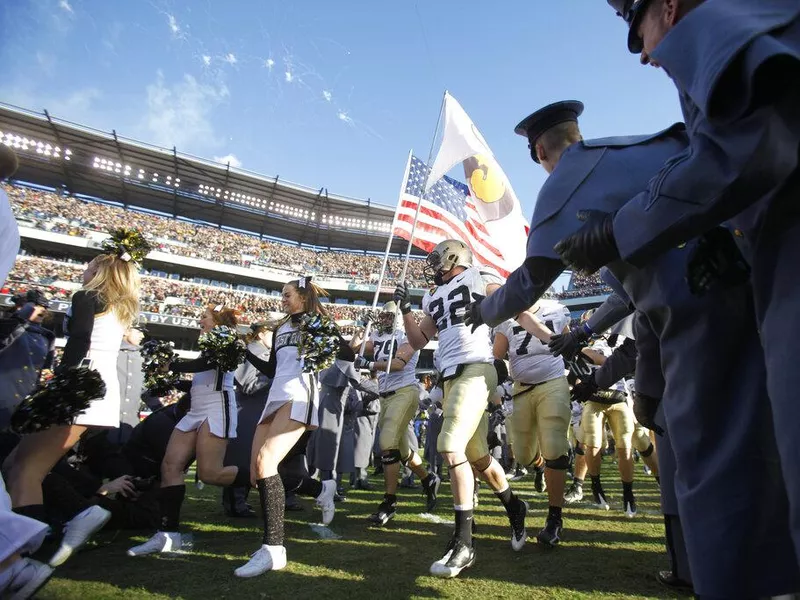 Army football players