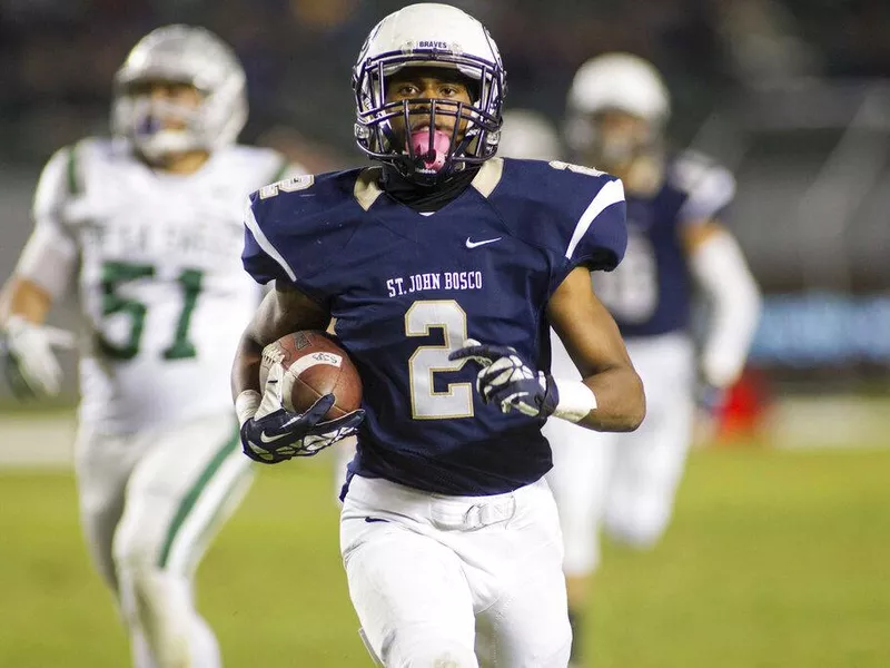 St. John Bosco wide receiver/defensive back Jaleel Wadood