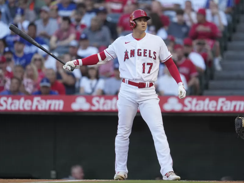 Los Angeles Angels hitter Shohei Ohtani