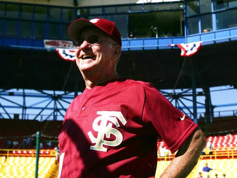 Florida State head coach Mike Martin