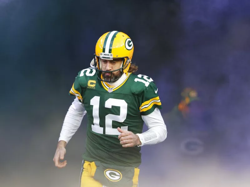 Green Bay Packers quarterback Aaron Rodgers