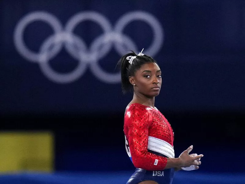 Simone Biles in 2021