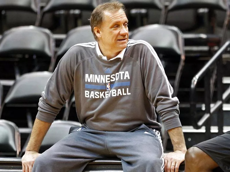 Minnesota Timberwolves head coach Flip Saunders