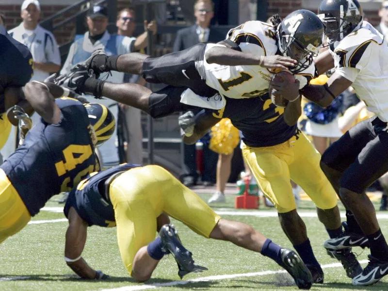 Appalachian State quarterback Armanti Edwards