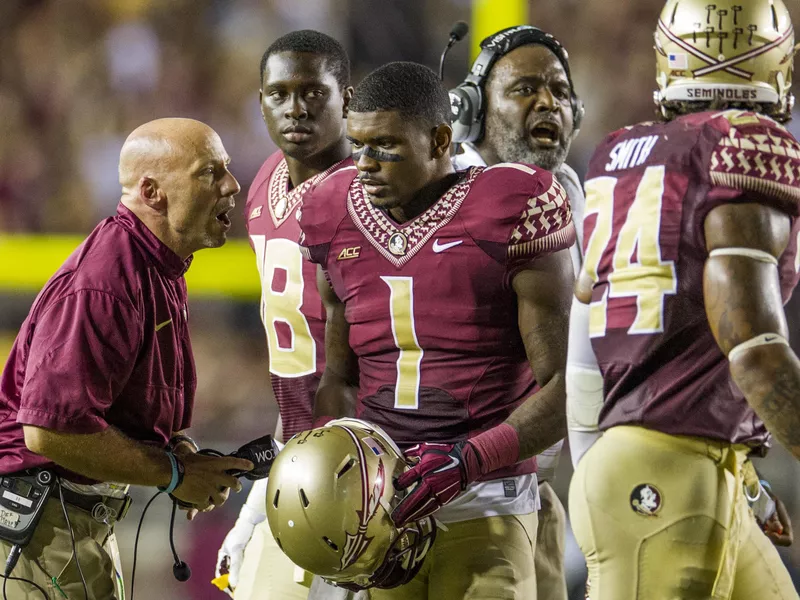 Colorado defensive coordinator Charles Kelly at Florida State in 2014