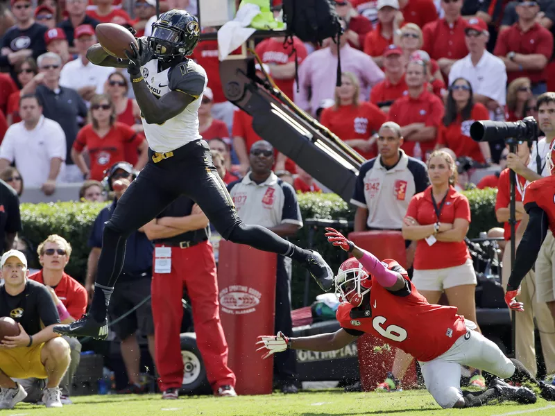 Dorial Green-Beckham makes a catch