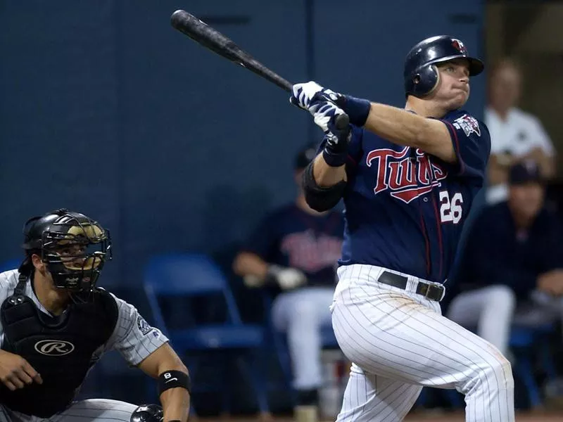 A.J. Pierzynski hits home run