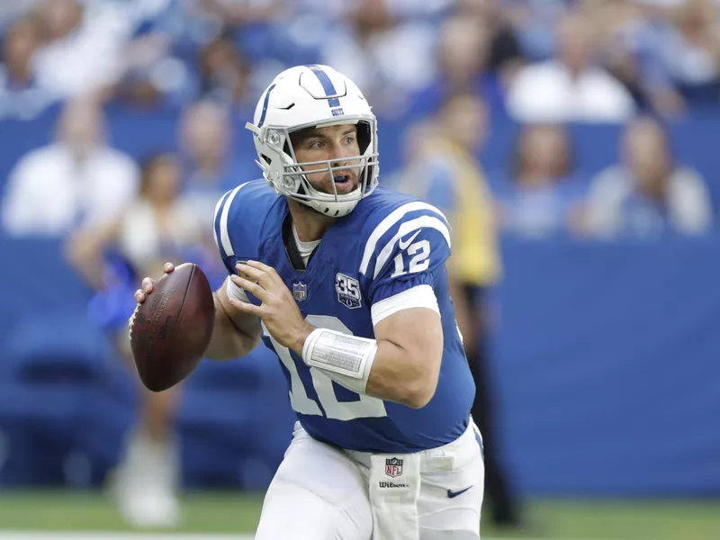 Indianapolis Colts quarterback Andrew Luck