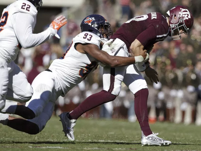 UTSA defensive end Marcus Davenport