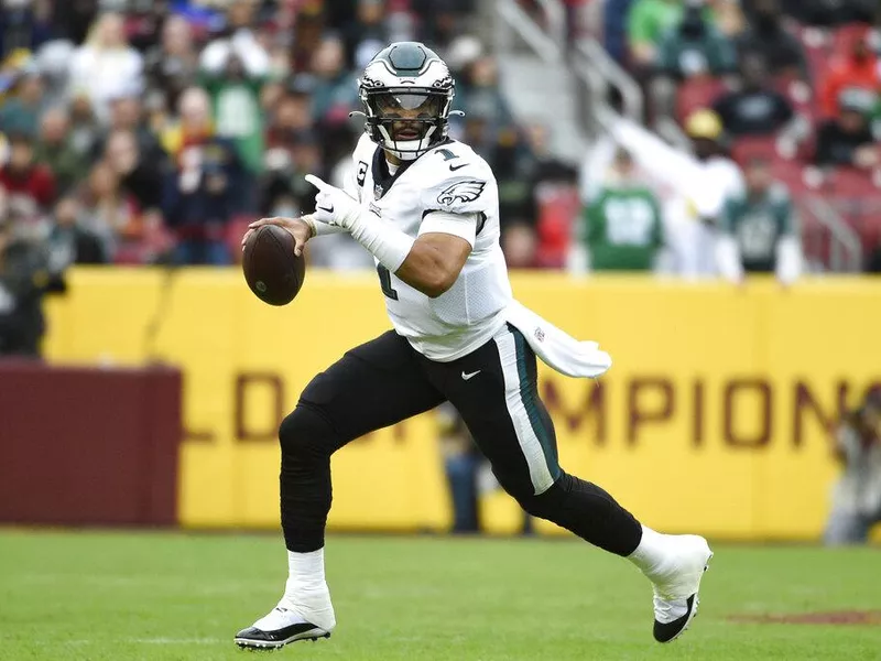 Philadelphia Eagles quarterback Jalen Hurts