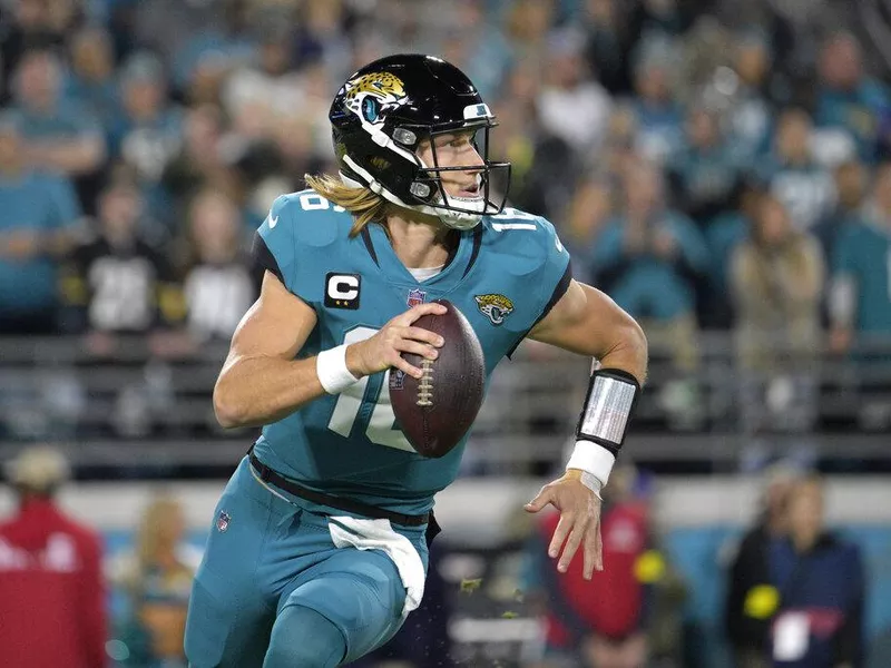 Jacksonville Jaguars quarterback Trevor Lawrence