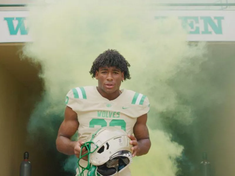 Buford High running back Justice Haynes