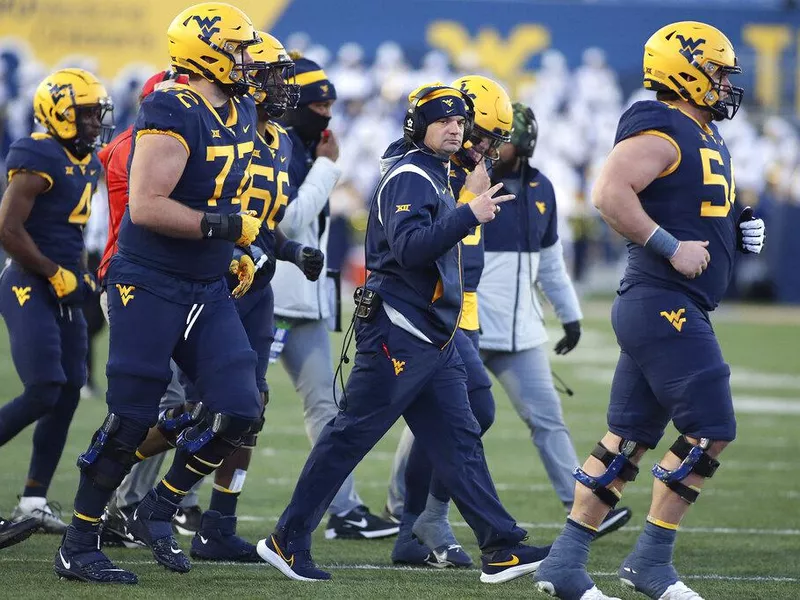 West Virginia coach Neal Brown