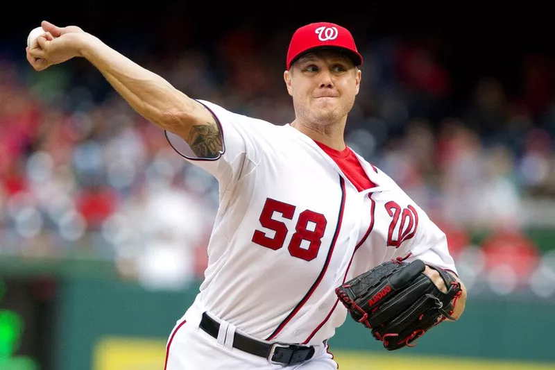 Washington Nationals relief pitcher Jonathan Papelbon