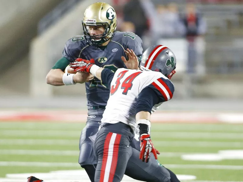 Athens High quarterback Joe Burrow