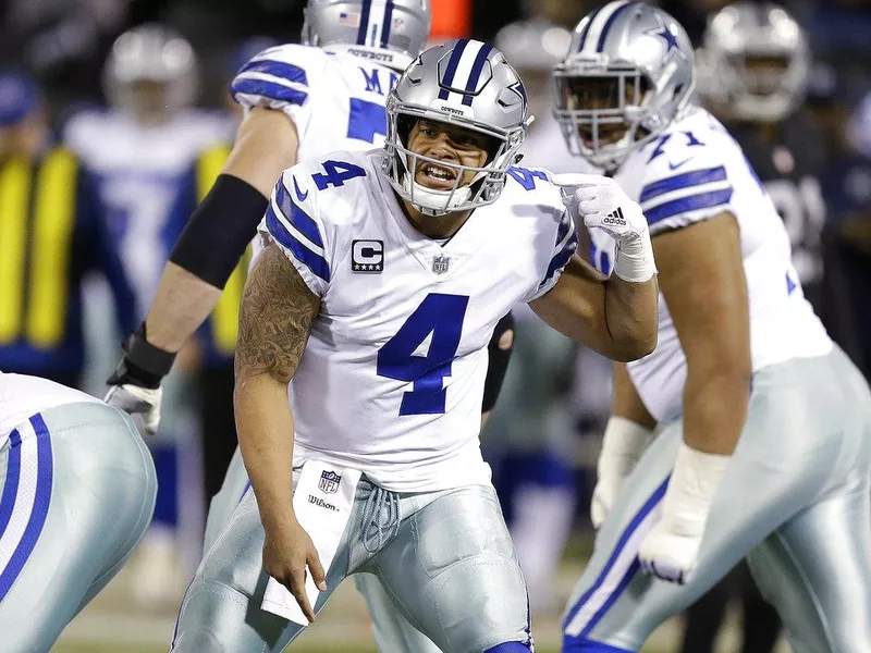 Dallas Cowboys quarterback Dak Prescott