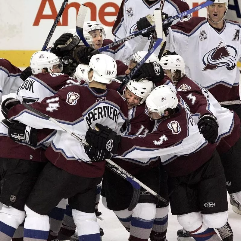 Colorado Avalanche celebrate