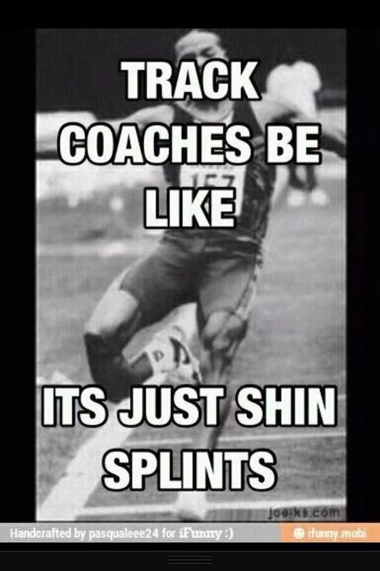 Shin splints running meme