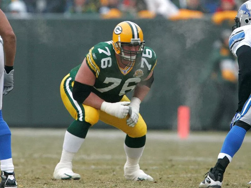 Green Bay Packers offensive lineman Chad Clifton