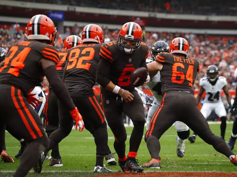 Cleveland Browns quarterback Baker Mayfield