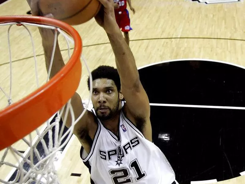 Two-time NBA MVP Tim Duncan