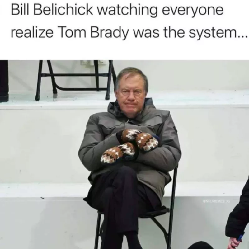 Bill Belichick as Bernie Sanders