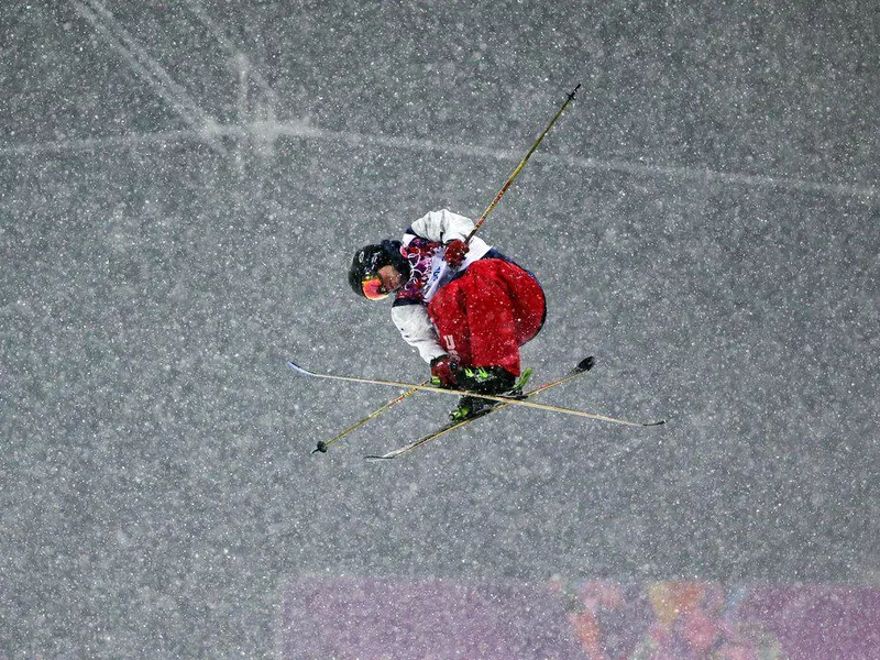 David Wise at 2014 Sochi Olympic Games