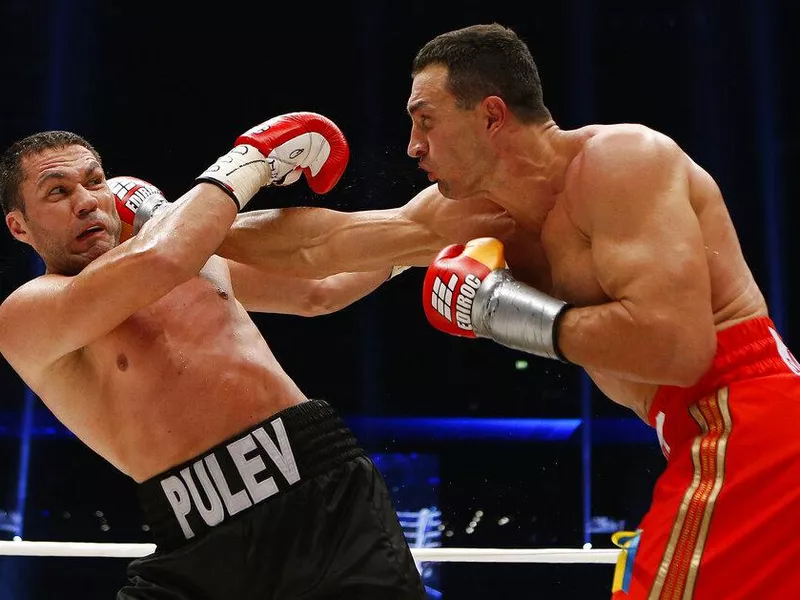 Wladimir Klitschko and Kubrat Pulev