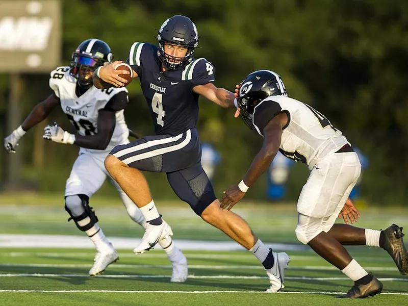 LRCA quarterback Walker White