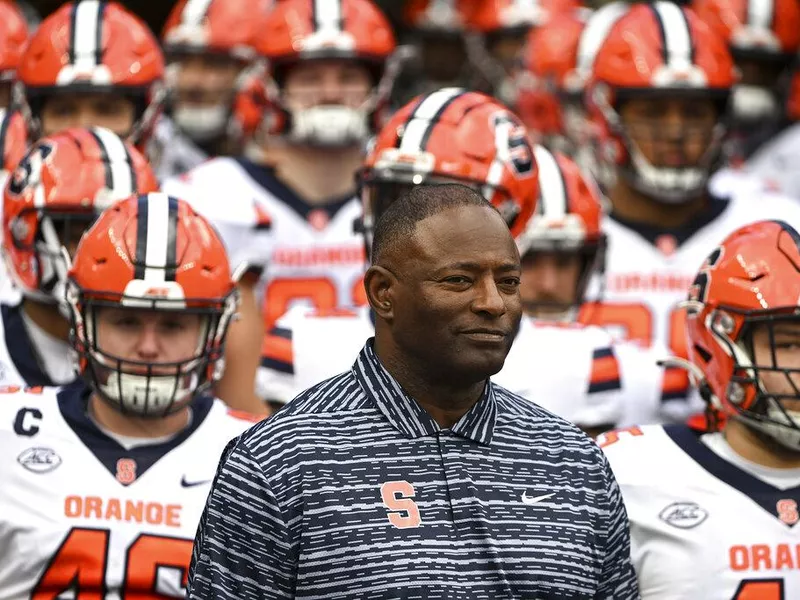 Syracuse head coach Dino Babers l