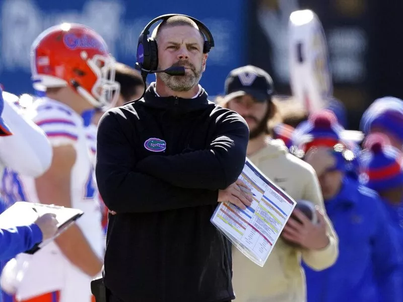 Florida head coach Billy Napier Stadium