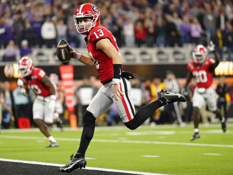 Georgia quarterback Stetson Bennett