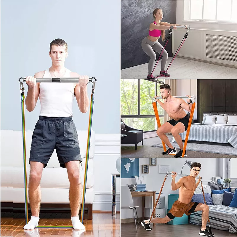 Detachable Resistance Bands Bar