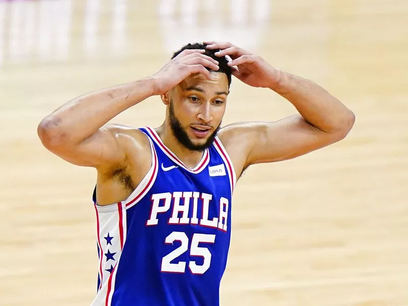 Philadelphia 76ers' Ben Simmons