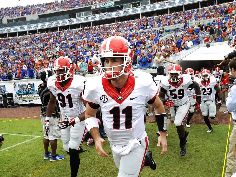 Georgia quarterback Aaron Murray