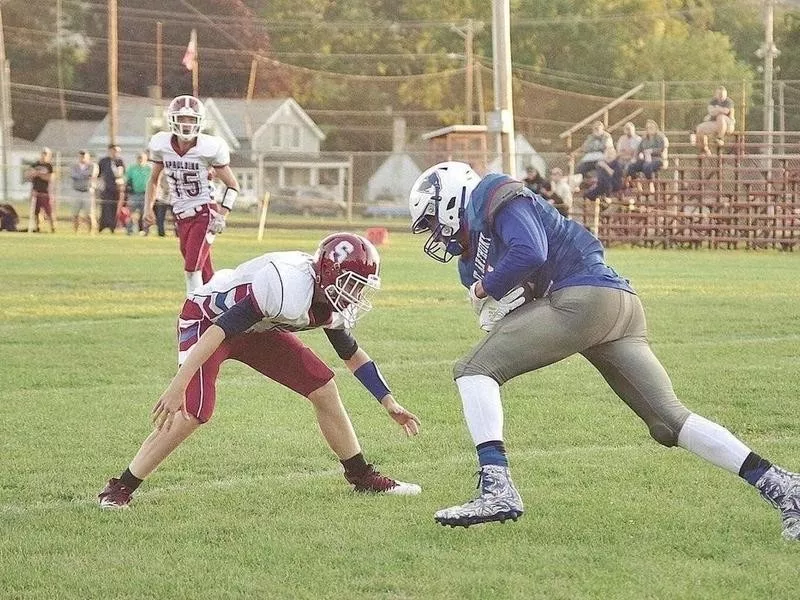 Mount Anthony's Gavin Johnson in action in 2019