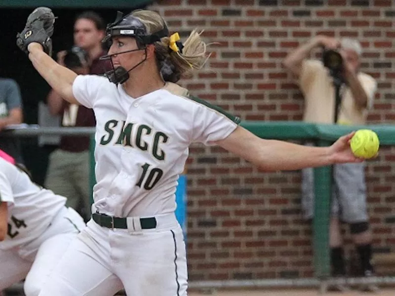 St. Mary Catholic pitcher Meghan Beaubien