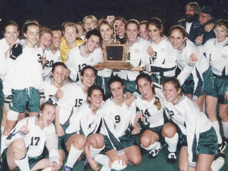 Ramapo High girls soccer in 1996